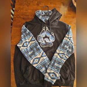 Indian Paw Print Hoodie